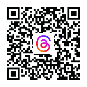 ThreadsへのQRコード